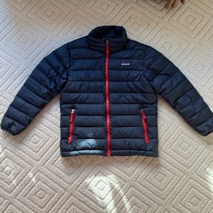Boys Patagonia Lightweight Down Sweater Jacket Size S